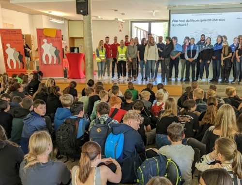 Handwerks-Parcours begeistert Schülerinnen und Schüler an der Lobkowitz-Realschule Neustadt