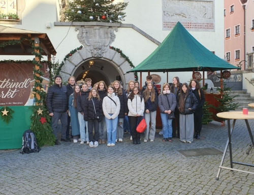 Das macht doch Lust auf mehr… unsere Partnerschule aus Strakonice besucht uns zum Weihnachtsaktionstag