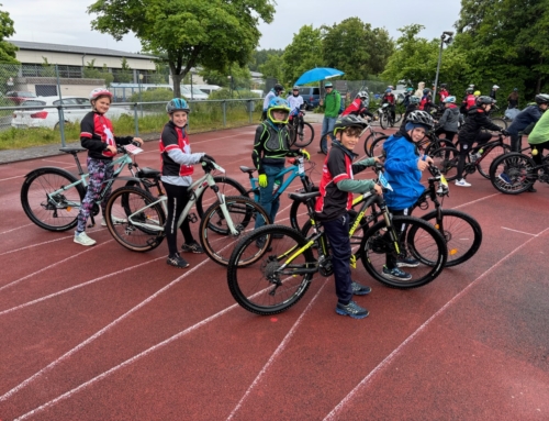 Moutainbiker erreichen beim Bezirksfinale Silbermedaille