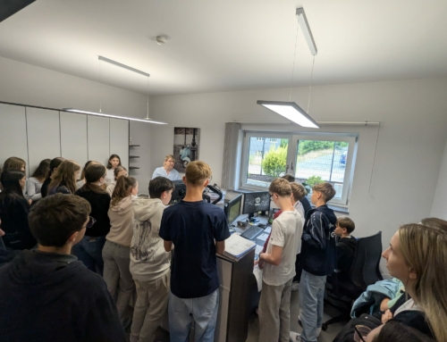 Betriebserkundung Stahl- und Metallbau Fütterer Neustadt/Waldnaab der Klasse 7b