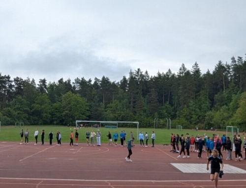 Bundesjugendspiele trotz Regen ein voller Erfolg