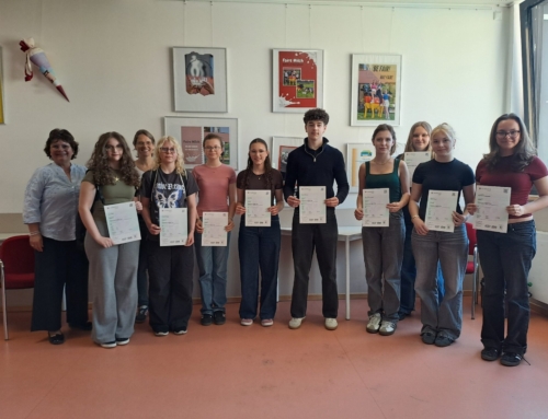 Erfolgreiche Teilnahme am PET-Test an der Lobkowitz-Realschule