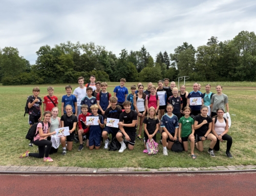 Erfolgreiche Teilnahme am B-Programm Leichtathletik der Schulen