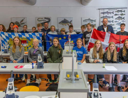 Herzlicher Empfang der Dänen an der Lobkowitz-Realschule
