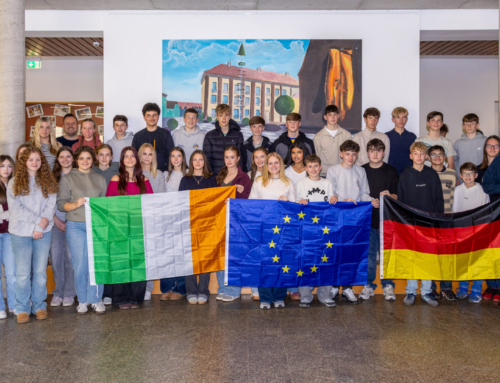 Lobkowitz-Realschule begrüßt Gäste von der grünen Insel